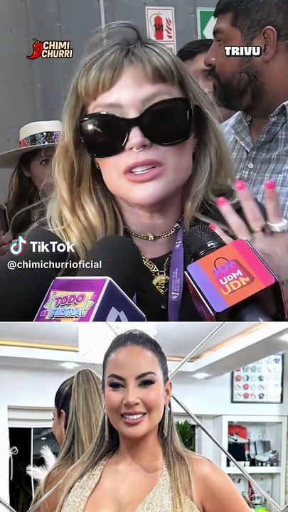 Leslie Shaw felicita a Pamela López por su debut como cantante