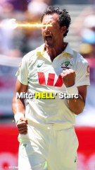 Mitchell Starc - An absolute beast in Test cricket 🔥
