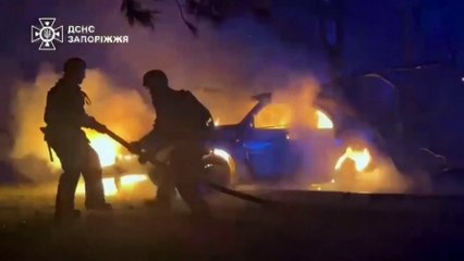 Cinq morts dans une attaque de drones russes sur Zaporijjia en Ukraine