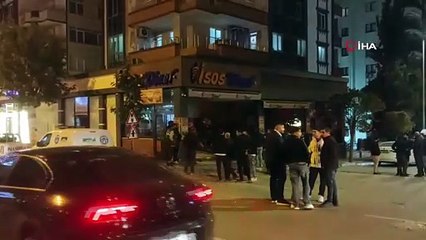 Kontrolden çıkan otomobil, yeni açılan dönerciye daldı