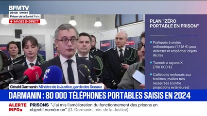 Gérald Darmanin: "Nous allons recruter 1.000 agents pénitentiaires supplémentaires l'année prochaine"