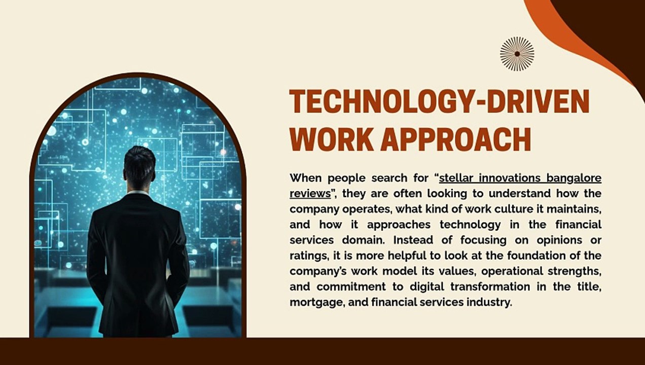 Stellar Innovations Bangalore Reviews Understanding the Company’s Technology-Driven Work Approach