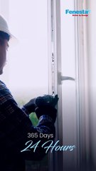 Experience Continuous Comfort and Safety with Fenesta Windows