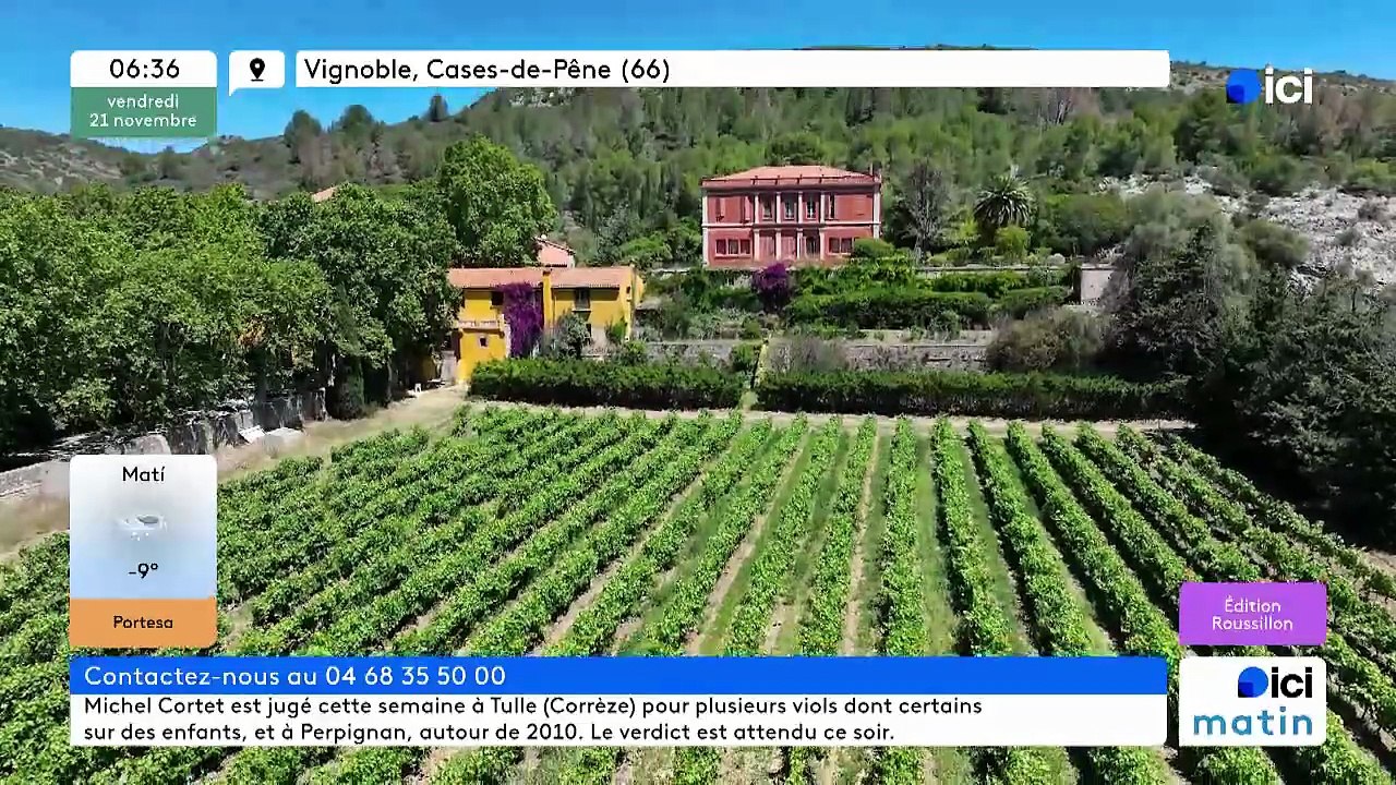 21/11/2025 - ici matin par ici Roussillon en vidéo