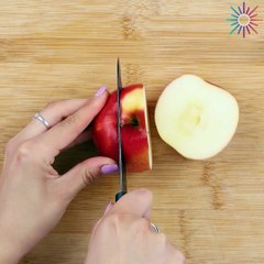 A simple apple carving you need to try!