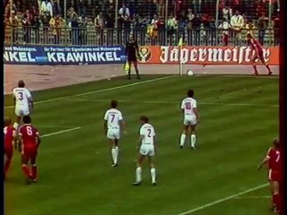 FORTUNA DUSSELDORF - HAMBOURG - 1983 - SAISON 1983/1984 -