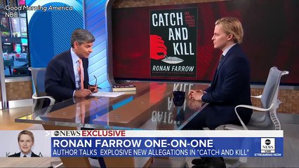 Ronan Farrow Reiterates NBC News Ordered a "Hard Stop to Reporting" on Harvey Weinstein | THR News