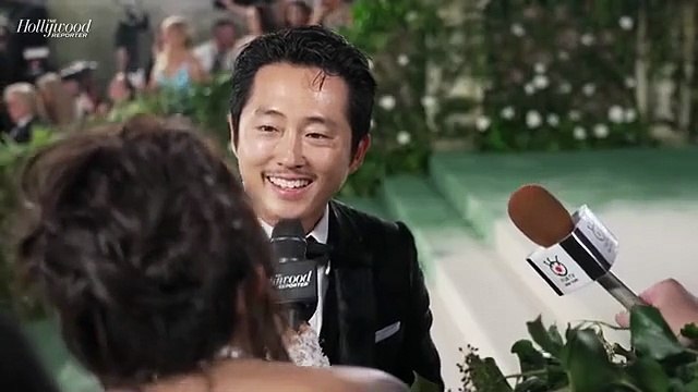 Steven Yeun on Attending His First Met Gala, Beef and Working With Jordan Peele | THR Video
