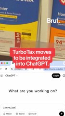 Intuit moves to integrate ChatGPT with TurboTax.