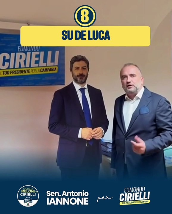 Iannone - Per quale motivo Fico ha cambiato idea su De Luca? (21.11.25)
