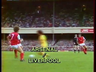 ARSENAL - LIVERPOOL  - 1983 - SAISON 1983/1984 -