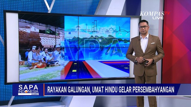 Umat Hindu Rayakan Hari Raya Galungan dengan Khidmat di Berbagai Daerah