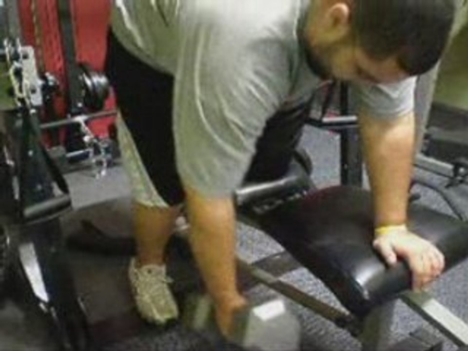 How To do a Dumbbell Row Properly According To A Fat Man
