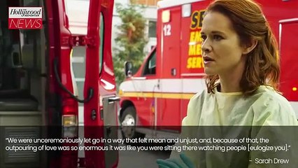 'Grey's Anatomy' Alum Sarah Drew Recalls "Mean and Unjust" Exit From Show | THR News Video