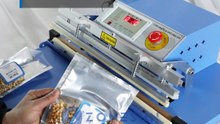 INTRODUCING ZONESUN ZS-DZ500T Rice Commercial Vacuum Food Sealer Outside Pumping Vacuum Sealing Machine Can Connect air source