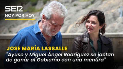 Lassalle: "Ayuso y Miguel Ángel Rodríguez se jactan públicamente de haber ganado al Gobierno con una mentira"