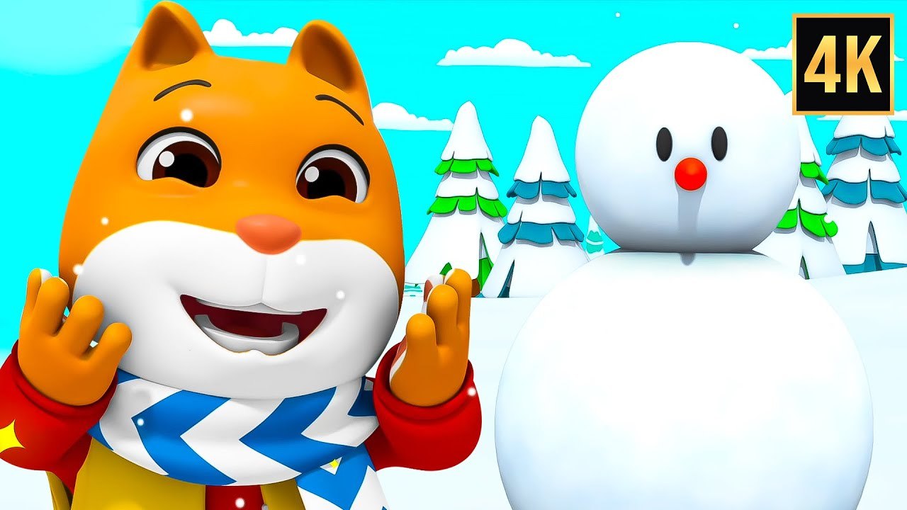 Let’s Play in the Snow | Kids Channel – Winter Fun Cartoon Videos for Kids