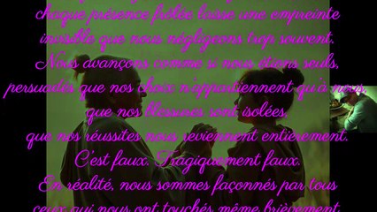 PAROLES DE KHAL ( Chaque rencontre nous façonne…. )