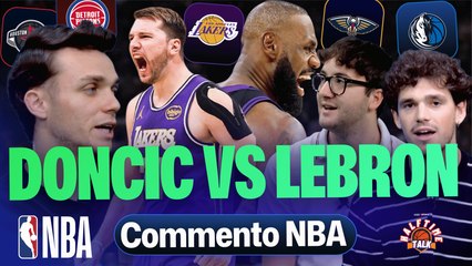 DONCIC VS LEBRON: CHI COMANDA i LAKERS? | Halftime Talk #NBA PODCAST