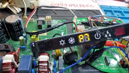 Gree DC inverter AC P7 error code AC PCB #GreeP7error #Dcinverter