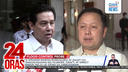 Ex-Speaker Martin Romualdez at Zaldy Co, pinakakasuhan ng plunder, graft, at direct bribery ng ICI at DPWH sa Ombudsman | 24 Oras