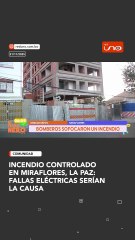 Incendio en obra en construcción en Miraflores: fallas eléctricas serían la causa