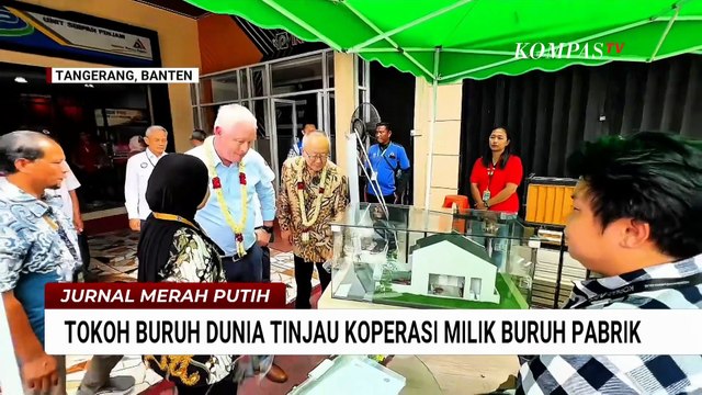 Tokoh Buruh Dunia Tinjau Koperasi Buruh Pabrik Sepatu di Tangerang | JMP