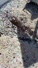 بالفيديو تخريب جهاز ساهر بطريق مكة من قبل مجهولين