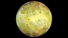 Últimas imágenes de la luna Ío y su volcán que eruciona al espacio