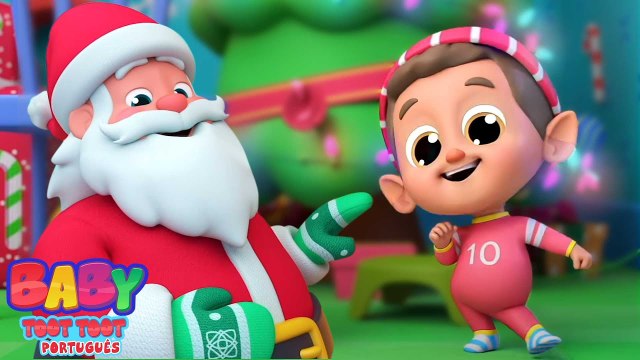 Up on the Housetop em Português | Kids TV – Música Infantil, Canções de Natal e Educação