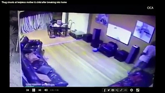 بالفيديو مقتل أب ضحى بنفسه من أجل انقاذ اسرته اثناء سطو مسلح على المنزل