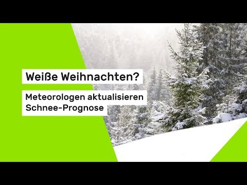 Weiße Weihnachten? Meteorologen aktualisieren Schnee-Prognose