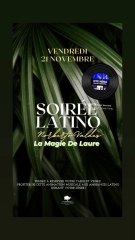 Bonjour 🌞 Venez Nombreux comme d' habitude  Aujourd'hui au Restaurant Le Mas des Oliviers à Saint Herblain pour passer un bon moment à partir de  19 h30🥰🥰🥰 pour la soirée Latino avec La Magie De Laure Réservations☎️ au  02 40 63 92 92Merci