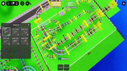 🎢 I Built the CRAZIEST Roller Coaster in Roblox!