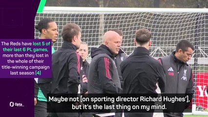 Slot more worried about other Liverpool positions than defence