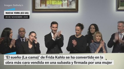 La obra de una mujer artista más cara vendida en una subasta