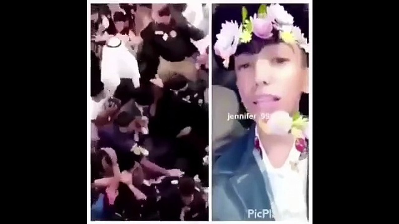 بالفيديو تجمع كبير في احدي المجمعات التجارية بالكويت حول المراهق السعودي الشهير "دايلر" والاجهزة الامنية تتدخل