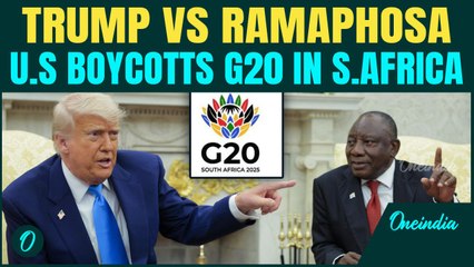 EXPLAINED: South Africa FIGHTS Trump’s Shocking ‘White Genocide’ Claims Amid G20 Boycott Chaos