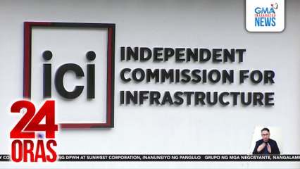 Pagdinig ng ICI, ila-livestream na sa susunod na linggo pero hindi kasama ang mga executive session | 24 Oras