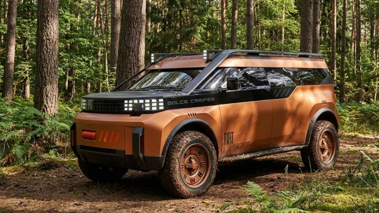 Fiat Dolce Camper – Panda-Camper als Outdoor-Konzept vorgestellt