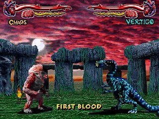Primal Rage (ARCADE) Chaos Walkthrough