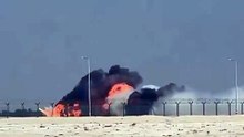 Watch: Indian jet crashes at Dubai Airshow 2025
