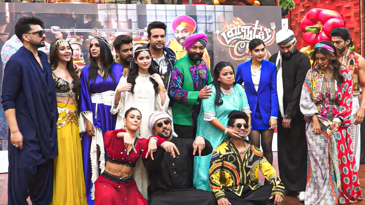 Tejasswi, Bharti, Karan, Isha, Krushna, Jannat, Gurmeet, Aly & More - Laughter Chefs 3 INSIDE FOOTAGE