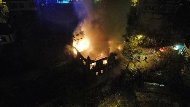 Safranbolu'da tarihi konak yandı: İşte konağın son hali!