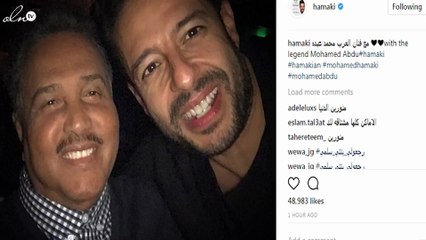 محمد حماقي يجتمع بـ«محمد عبده».. وهكذا وصفه