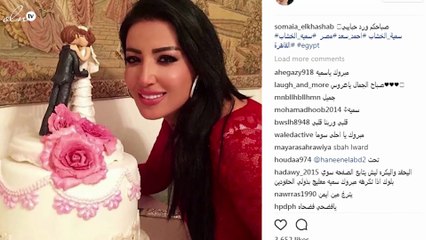 خاص لـ"نواعم".. خلاف بين سٌميّة الخشّاب وزوجها السابق بسبب هذه الصورة
