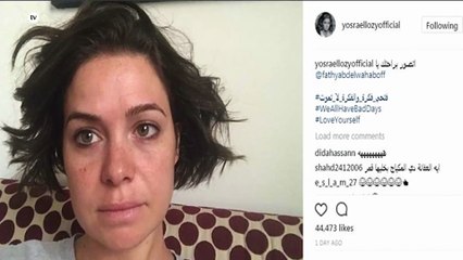 يسرا اللوزي تصدم متابعيها بصورة من داخل منزلها!