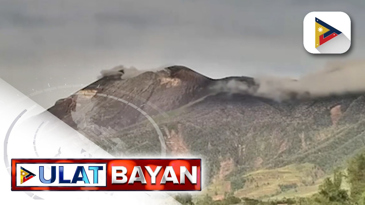 Bulkang Kanlaon, muling nagbuga ng abo