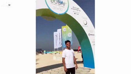 محمد عسّاف يشارك في تحدي اللياقة في دبي