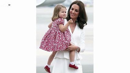 الأميرة شارلوت تستعير هذا الحذاء من الأمير هاري!